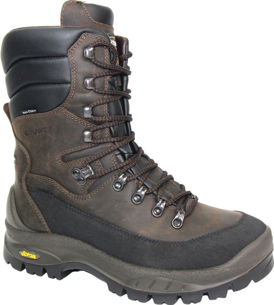 Grisport - Herren Wanderstiefel "Gamekeeper", Gewachstes Leder GS174 (42 EU) (Braun/Schwarz)