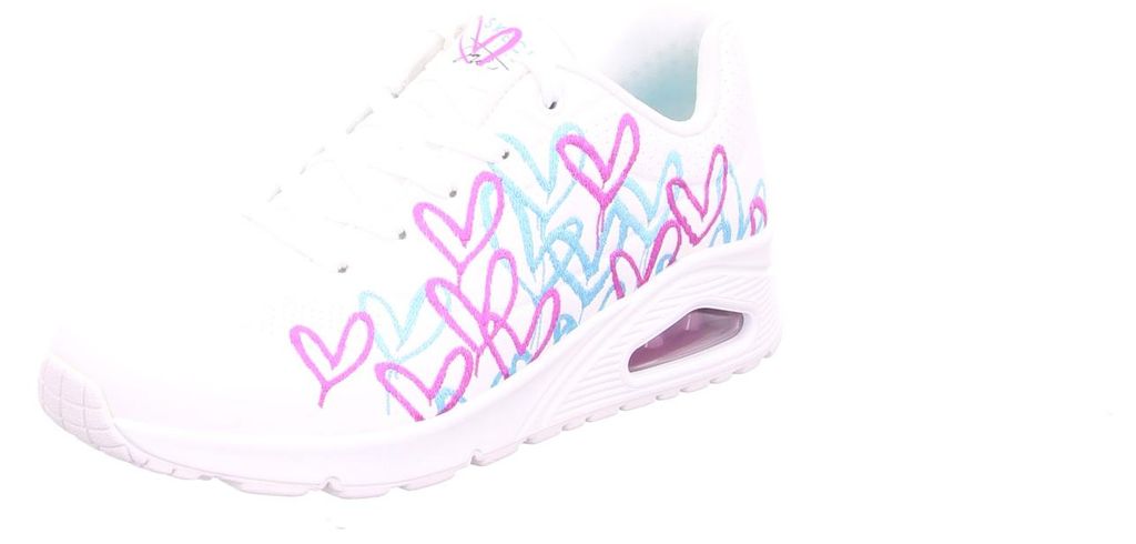 Skechers Uno - Golden Heart Sneaker Weiß in Gr. 39