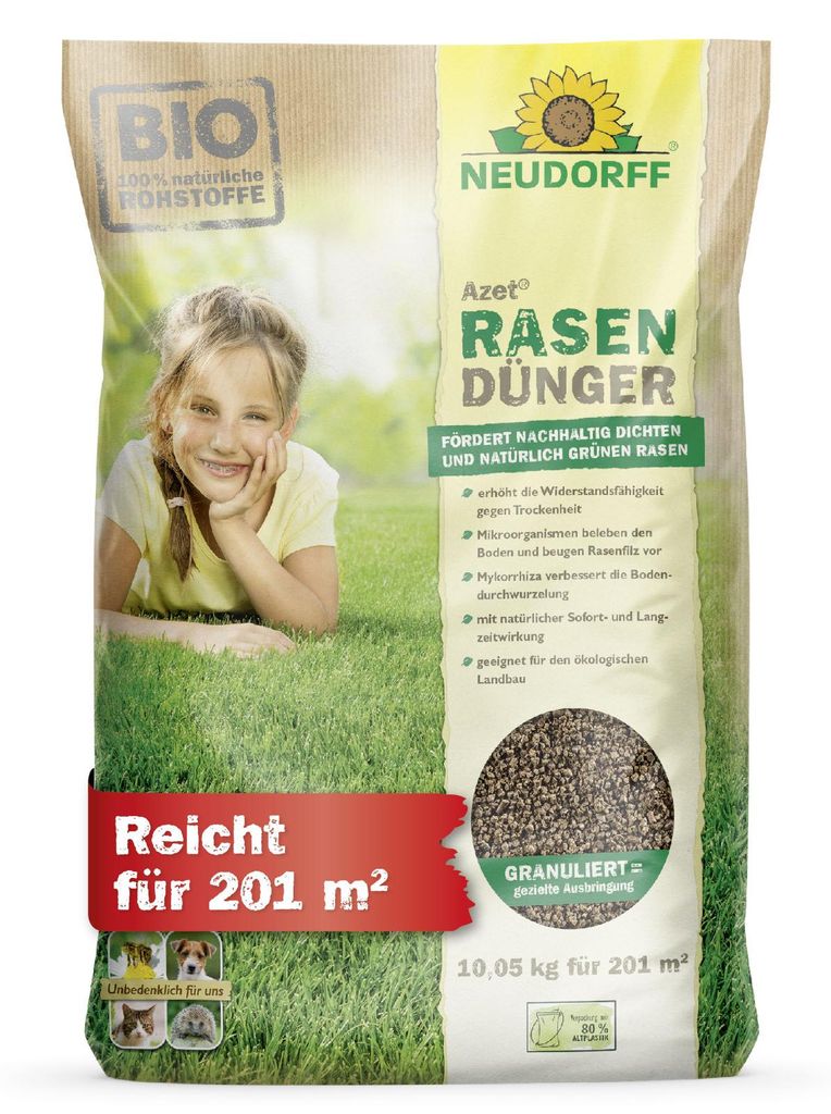 Neudorff Azet Rasendünger 10,05 kg Produktbild 