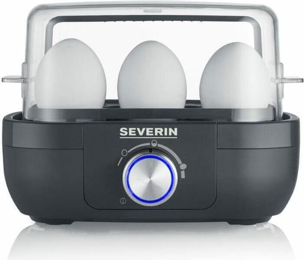 Severin EK 3166, 6 Eier, Hart, 0,7 m, Schwarz, 420 W, 190 Produktbild 