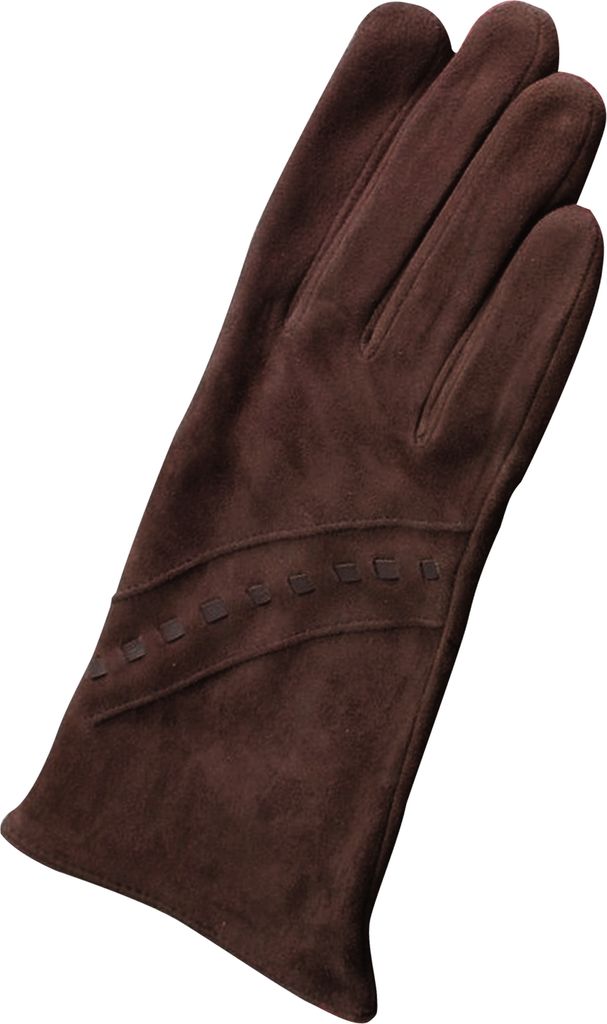 Eastern Counties Leather Damen Sian Wildlederhandschuhe EL273 (L) (Braun)