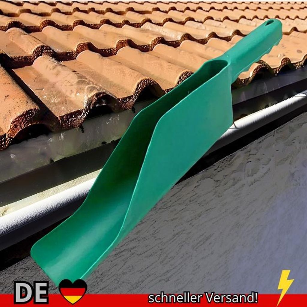 1pc Dachrinne Getter Scoop Reinigung Dach Werkzeug Flex Fit Schmutz Schutt