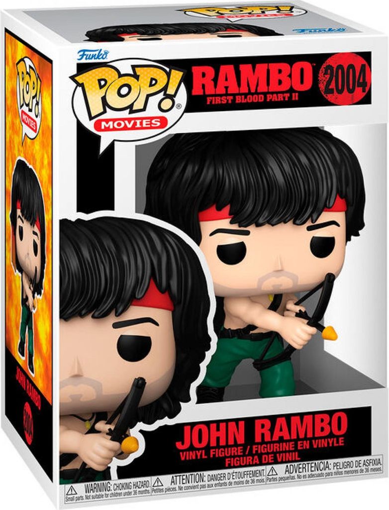 FUNKO POP! Vinyl Figur Movie Rambo John Rambo with Bow 2004 Produktbild 