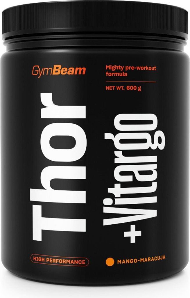 GymBeam Thor Fuel Vitargo 600 g, Mango-Maracuja