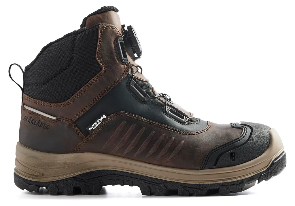 Bottes de travail Storm 2492 pour Chantiers Extérieurs Marron Noir 42