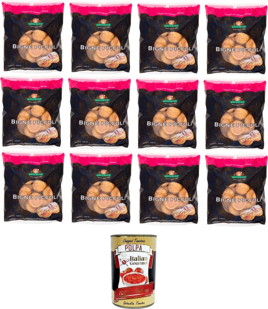Gecchele Bignè Piccoli – Gebackenes Süßwarenprodukt 12x Produktbild 