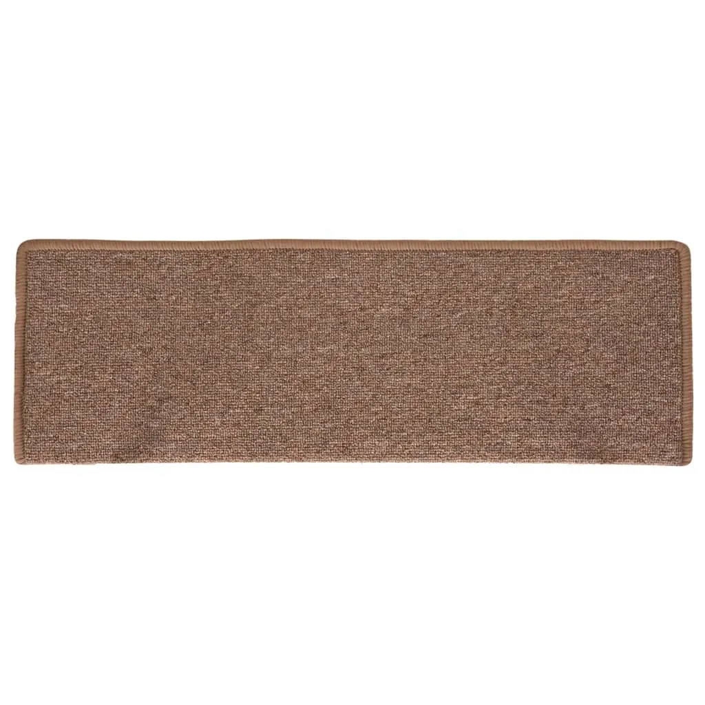Protège-marche d'escalier adhésif et isolant phonique marron x15 - 4