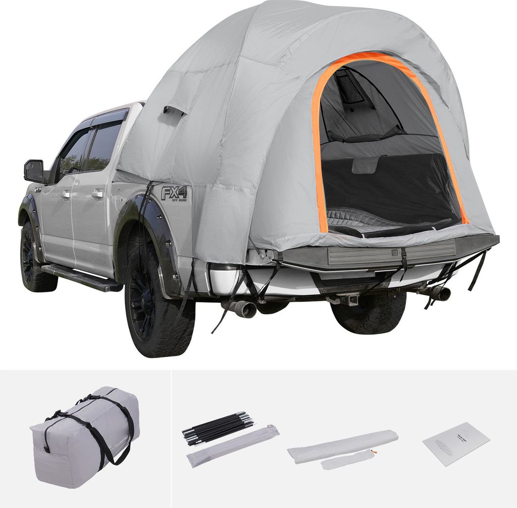 SucceBuy-Ladeflächenzelt, 5,5'-6' Pickup-Zelt mit Produktbild 
