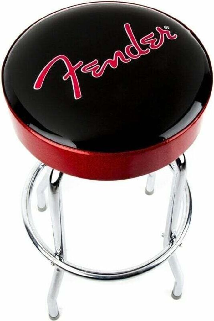 Fender Red Sparkle Logo 30" Barová stolička Obrázek produktu 