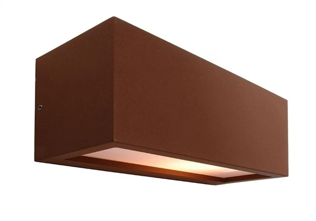 Éclairage Extérieur Étanche IP54 Rilongo B Marron pour Mur et Façade