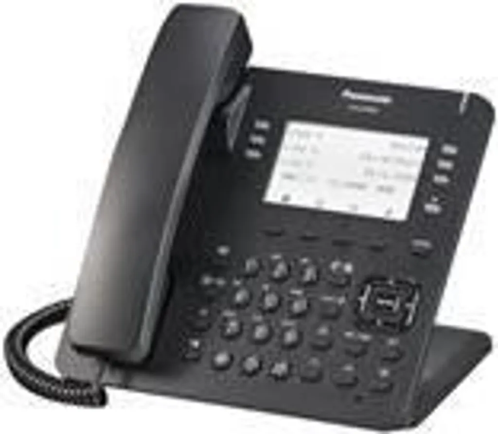 Améliorez Votre Standard avec le Téléphone Panasonic KX-DT635 Noir Fiable