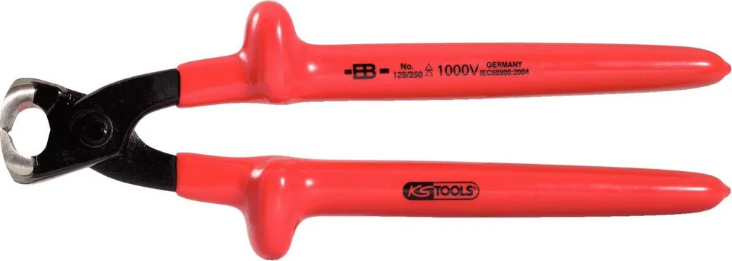 Pince de montage isolée 1000V de 250mm pour travaux sous tension VDE