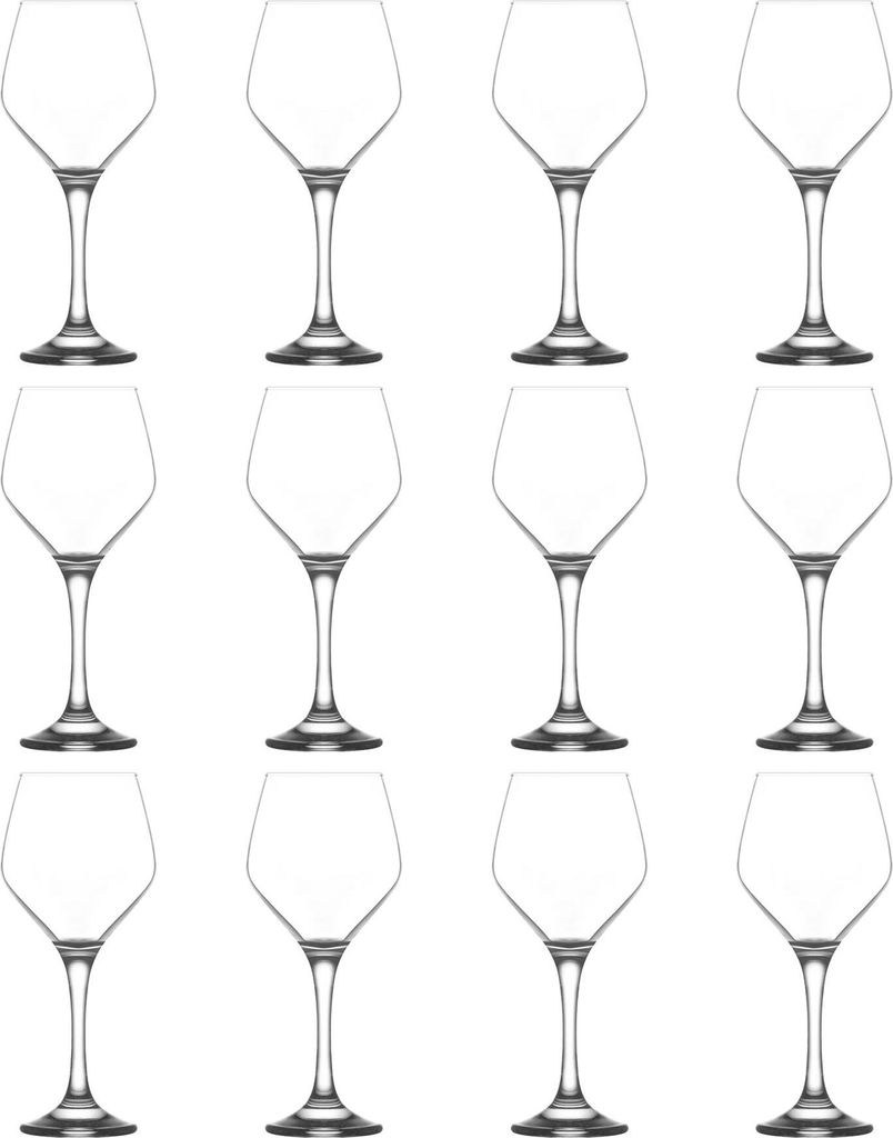 LAV Ella Rotweingläser – 440 ml – 12 Stück