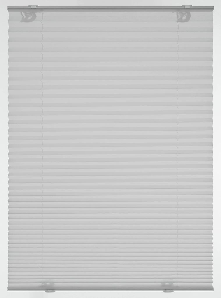 Gardinia Home Decor Plissée Solo Grau 60 x 130 cm, Manuell, Produktbild 