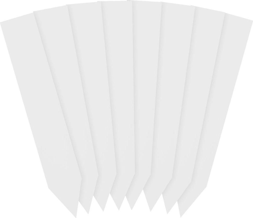 CombiCraft Stecketiketten in Weiß 20x120 mm, 600 μ - 50 Stück