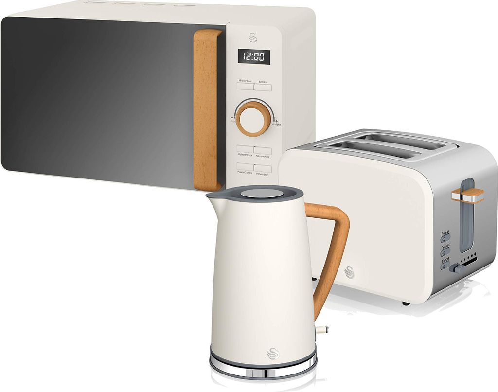 SWAN STRP1060WHTNOUVEAU Set petit déjeuner Bouilloire à Image du produit 