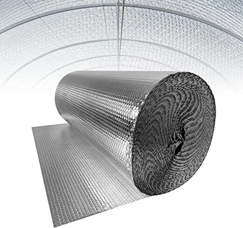 Isolant Mince 3mm Non Toxique avec Double Couche Aluminium 10 Mètres