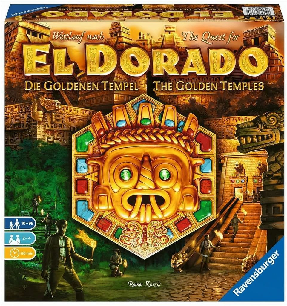 Wettlauf nach El Dorado: Die goldenen Tempel - Brettspiel Produktbild 1