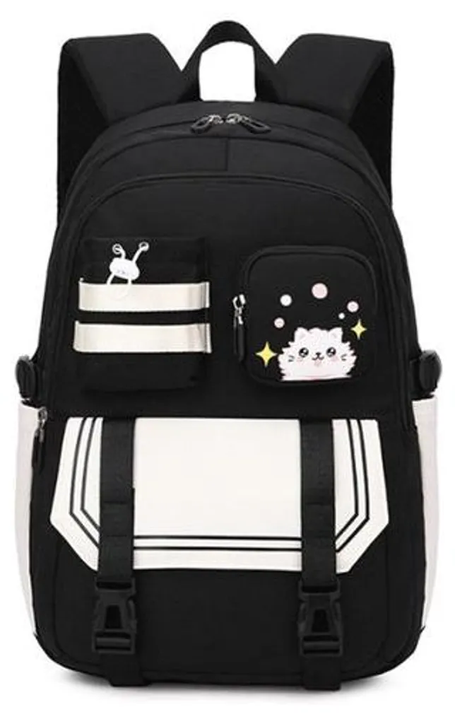Cartable pour filles du primaire et du secondaire de 8 à 16 ans rose