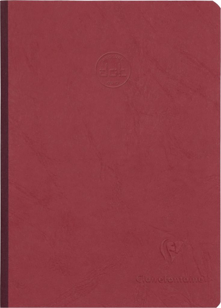 Clairefontaine AgeBag Notizb 14,8x21 96Bl dot rot
