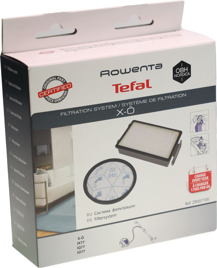 Rowenta ZR007700 Filter für IX7767EA IX7777EA IX7757EA X-Ô Produktbild 
