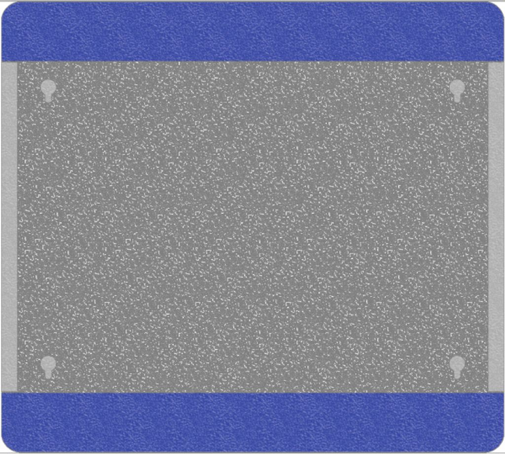 Beschriftungstasche WT-5118, PVC, Blau, A4 geschlossen, 10 Produktbild 