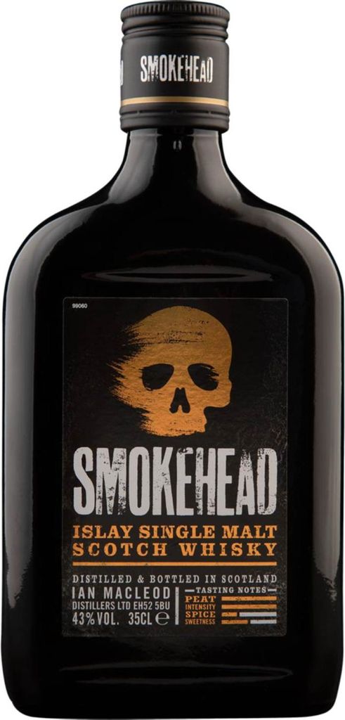 Smokehead Peated - 350ml - Islay Single Malt Scotch Whisky Produktbild 