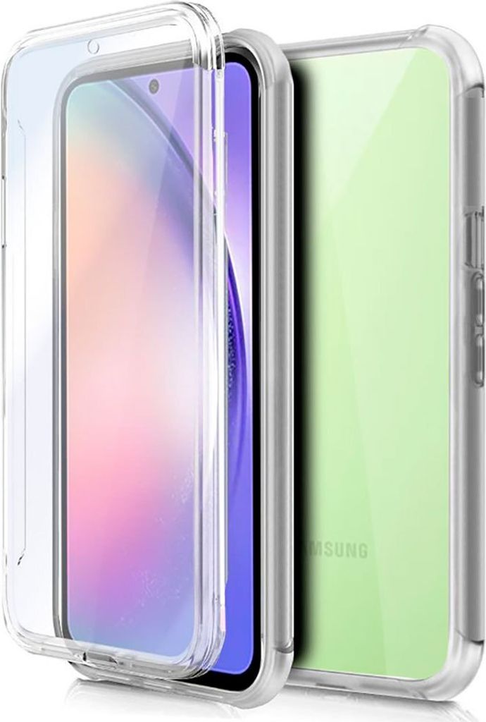 Samsung Silikon Front- und Rückseite Galaxy A54/A74 5G Transparent