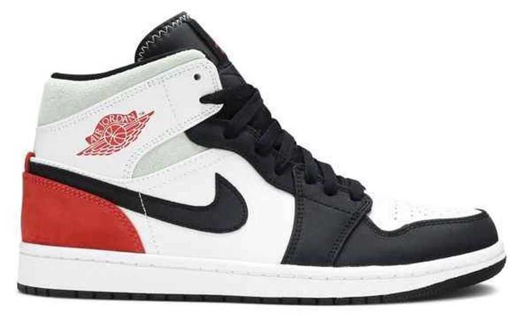 Air Jordan 1 Mid SE Red Black Toe - EU: 41