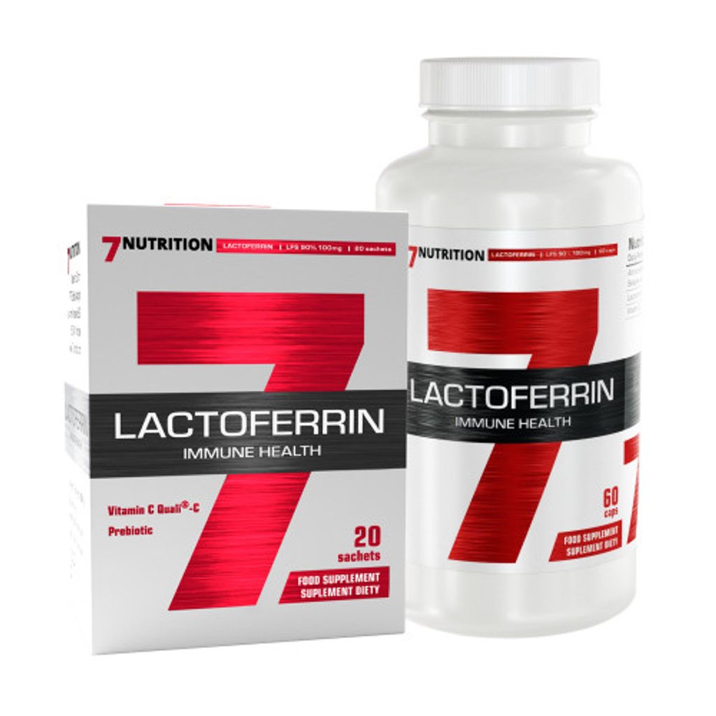 7 Nutrition LACTOFERRIN 90% 100mg - 60 kapslí Obrázek produktu 