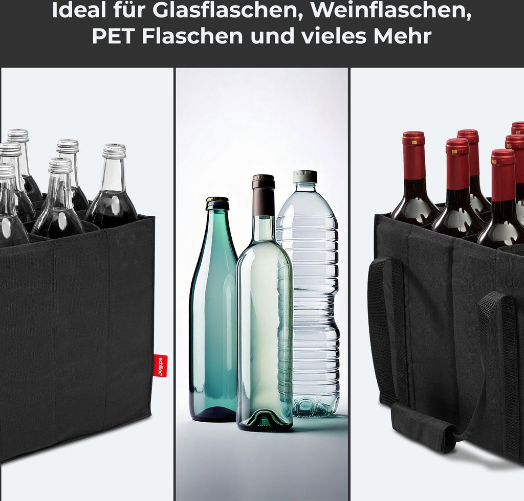12er Bottle-Bag Flaschentasche für 12 x 1,5 Liter Produktbild 7