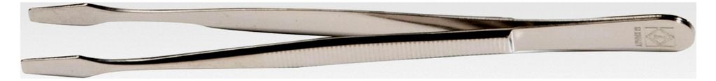 Pinzette 32, Luxus, 12 cm, gerade, Schaufelspitze