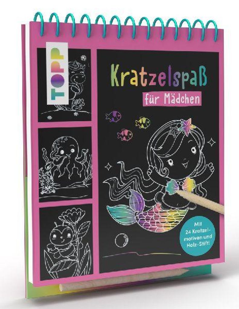 Kratzelspaß für Mädchen Produktbild 