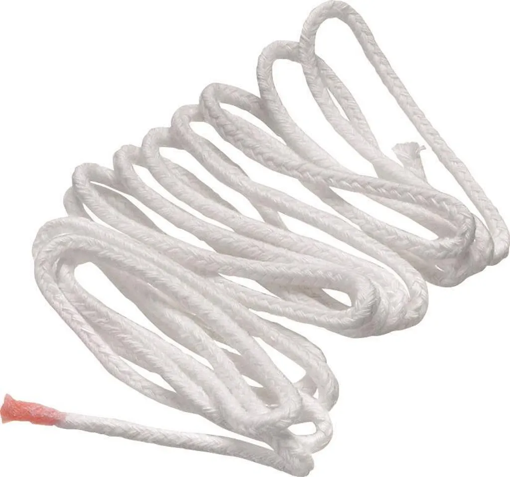 Mèche pour fabrication de bougie KNORR prandell ronde blanche 5x