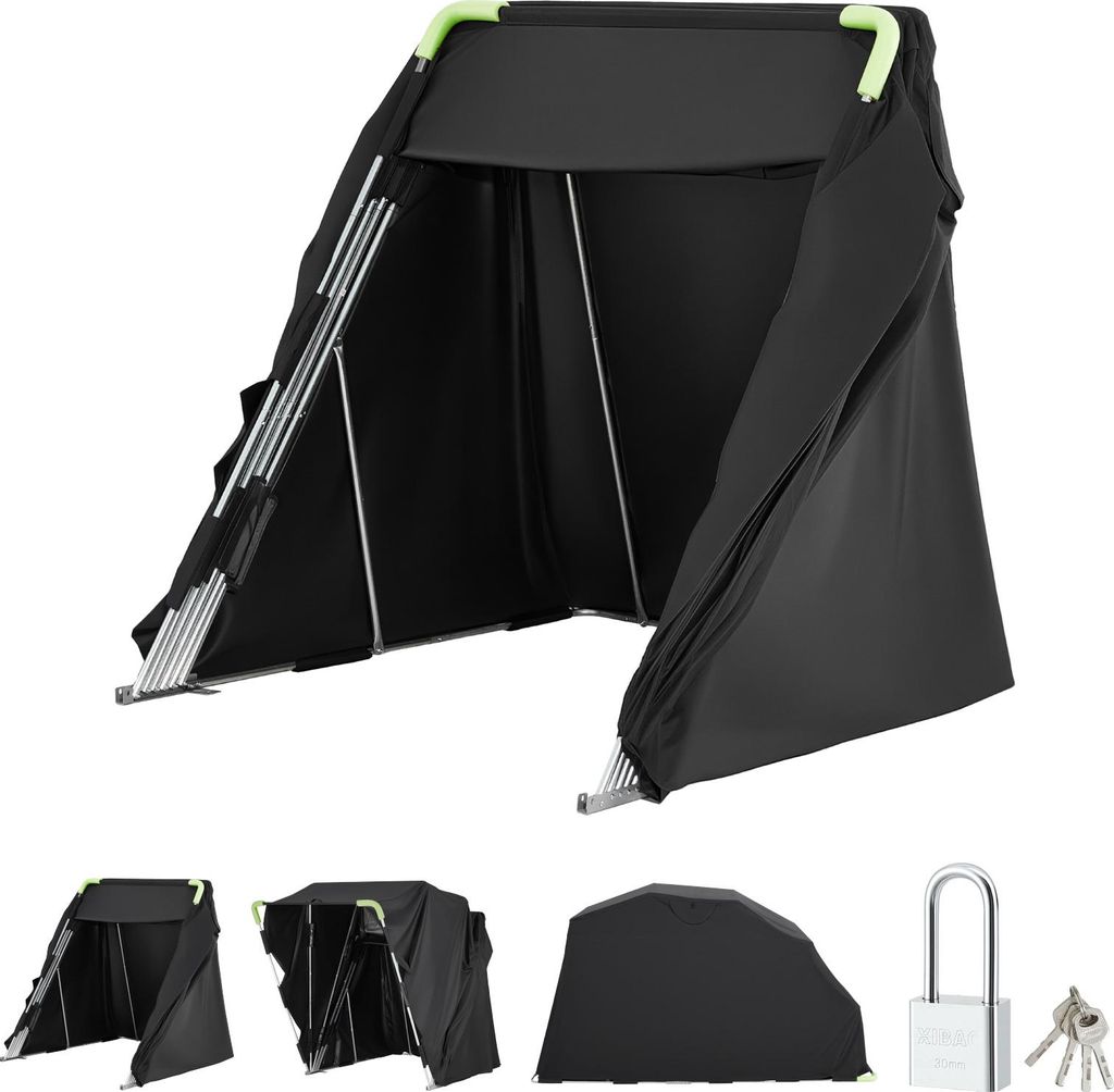 SucceBuy Motorrad Zeltgarage, Abdeckplane 3460x1375x1900 Produktbild 