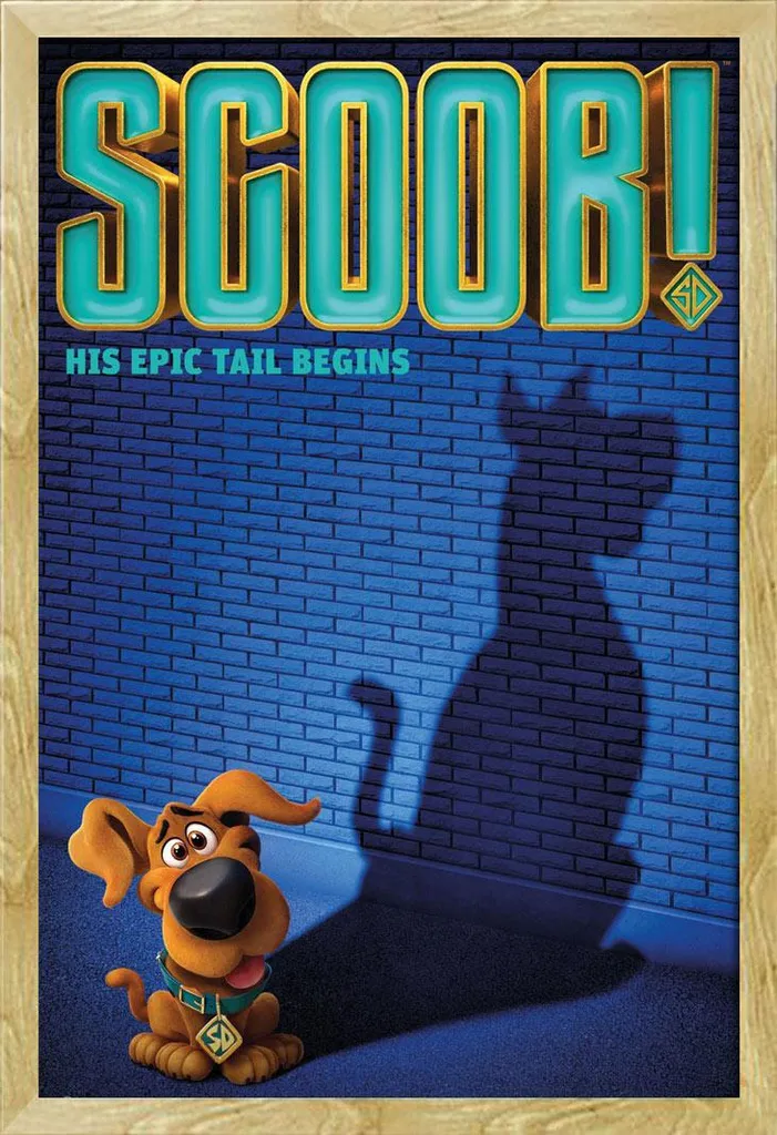 Maxi Poster SCOOB! Originale + Cornice Removibile Shinsuke Beech