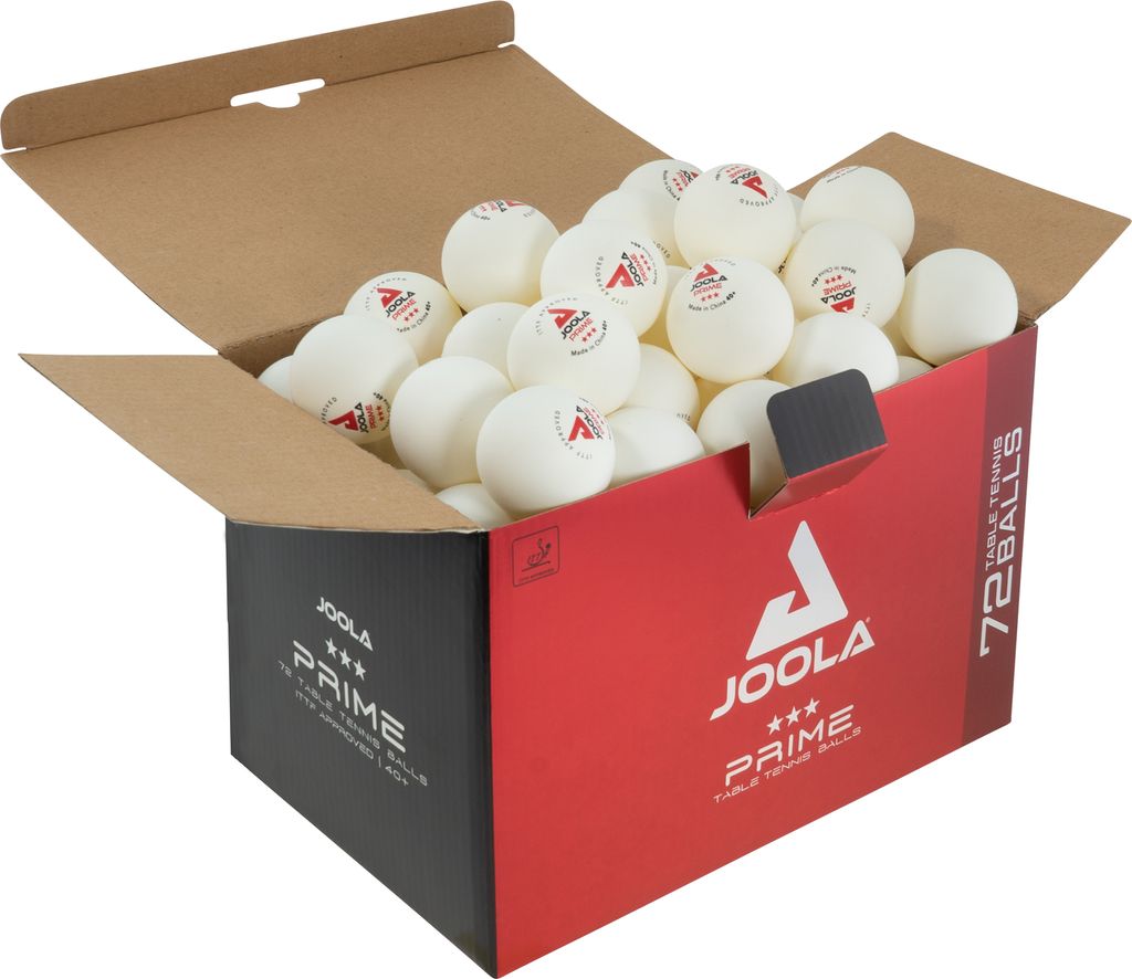 JOOLA Prime 40+ *** Tischtennisbälle 72 Stück weiß Produktbild 
