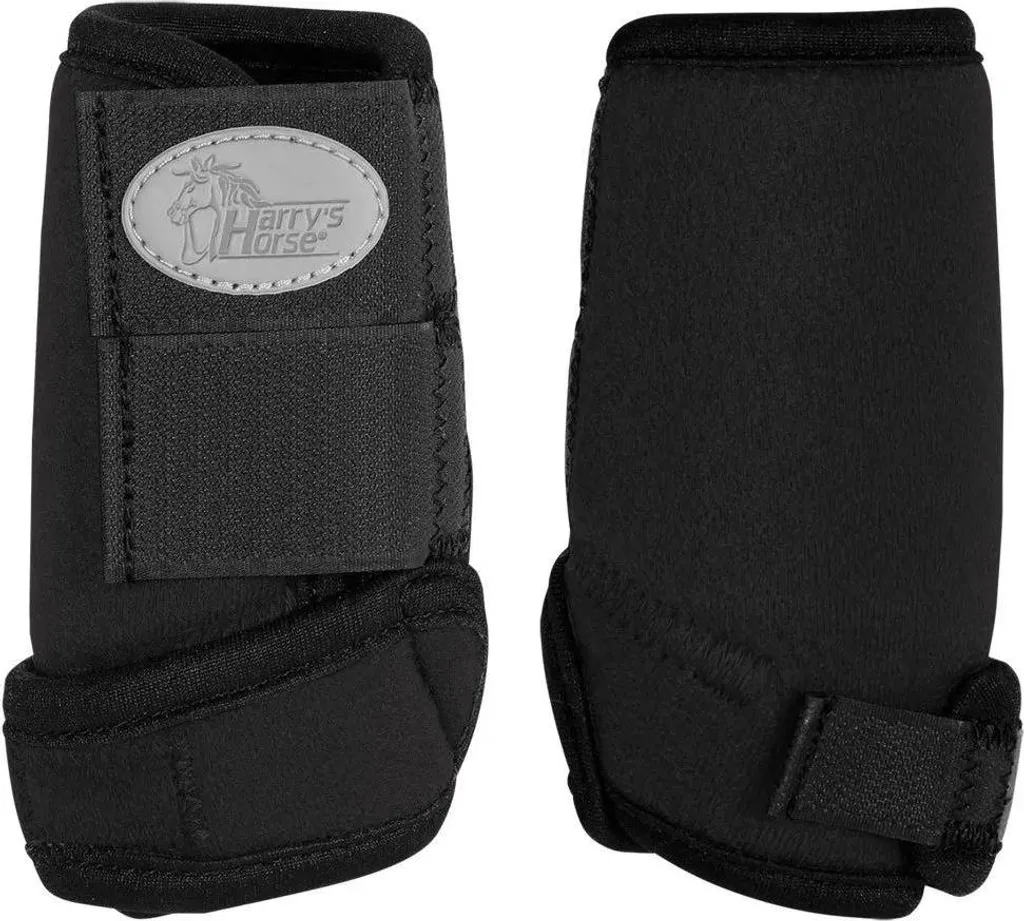 Guêtres Tiny Noires Mini Shetty avec Coque Rigide et Doublure Douce