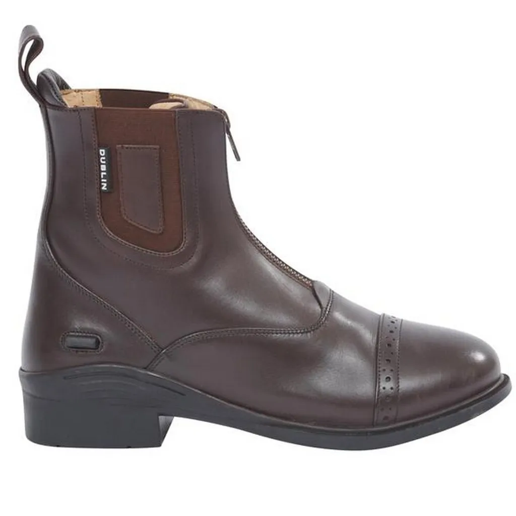 Bottes Paddock Cuir Dublin Evolution WB362 Zip Avant : Adieu la Fatigue