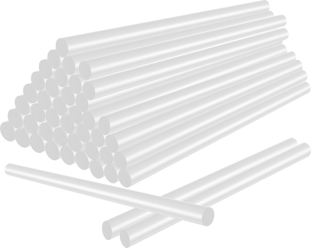 Speed 200 x Heißklebestifte 7mm x 100mm Heißklebepistole Sticks Klebestifte für Heißklebepistole zum Basteln,Dekorieren und Reparieren