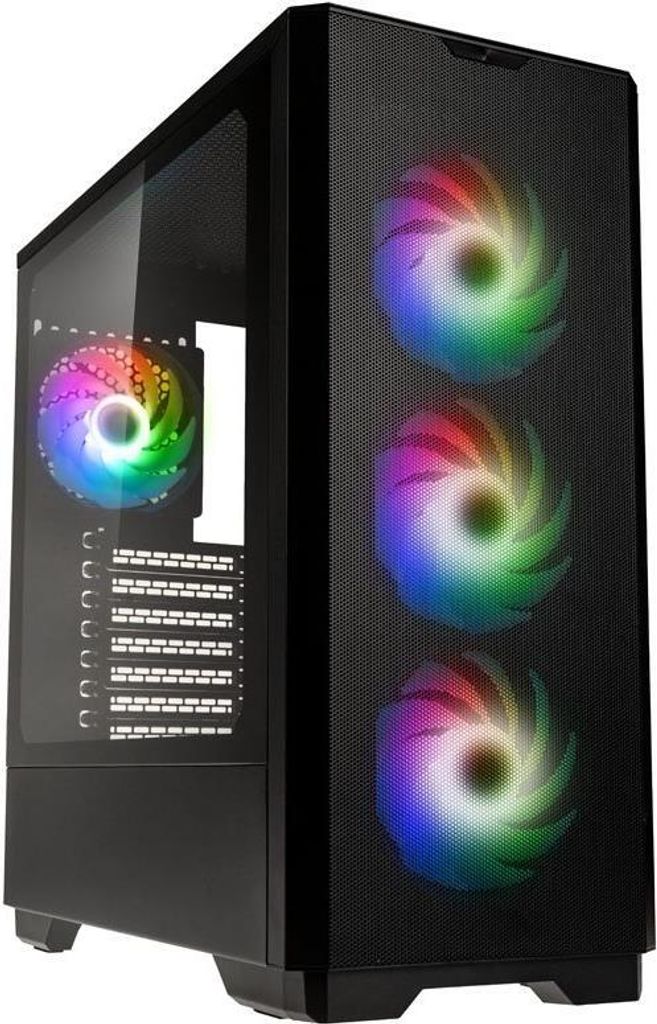 KOLINK Unity Solar ARGB Mesh Midi-Tower - schwarz