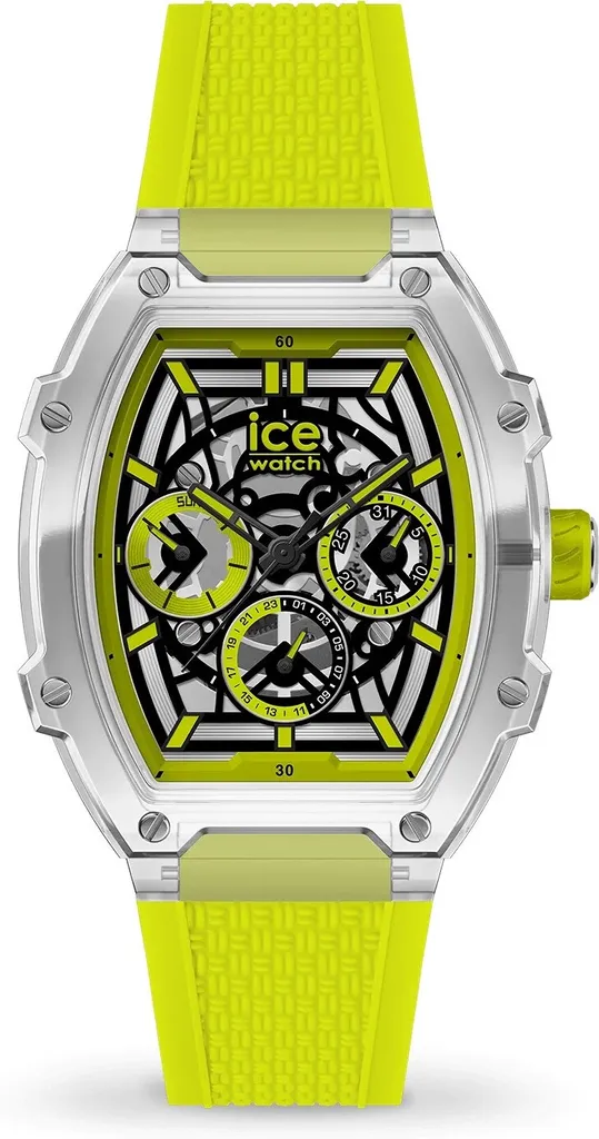 Montre Femme ICE boliday clear Jaune 024286 Ice-Watch en Taille M
