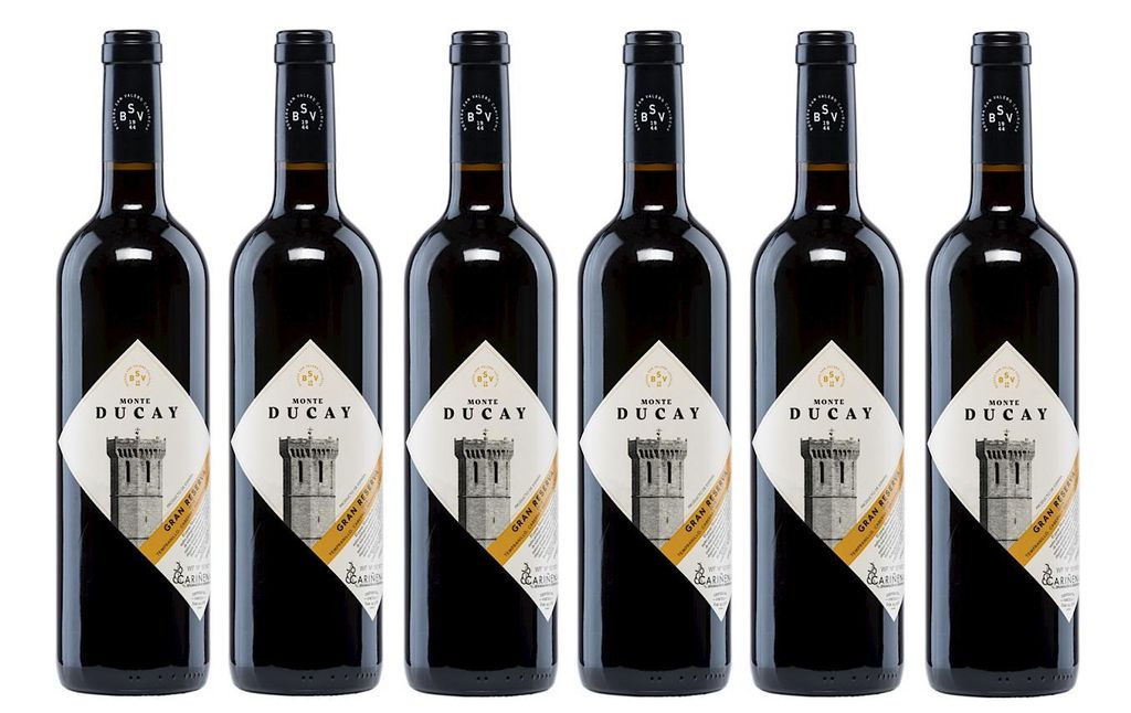 6x 0,75l - 2015er - Monte Ducay - Gran Reserva - Cariñena D.O.P. - Spanien - Rotwein trocken