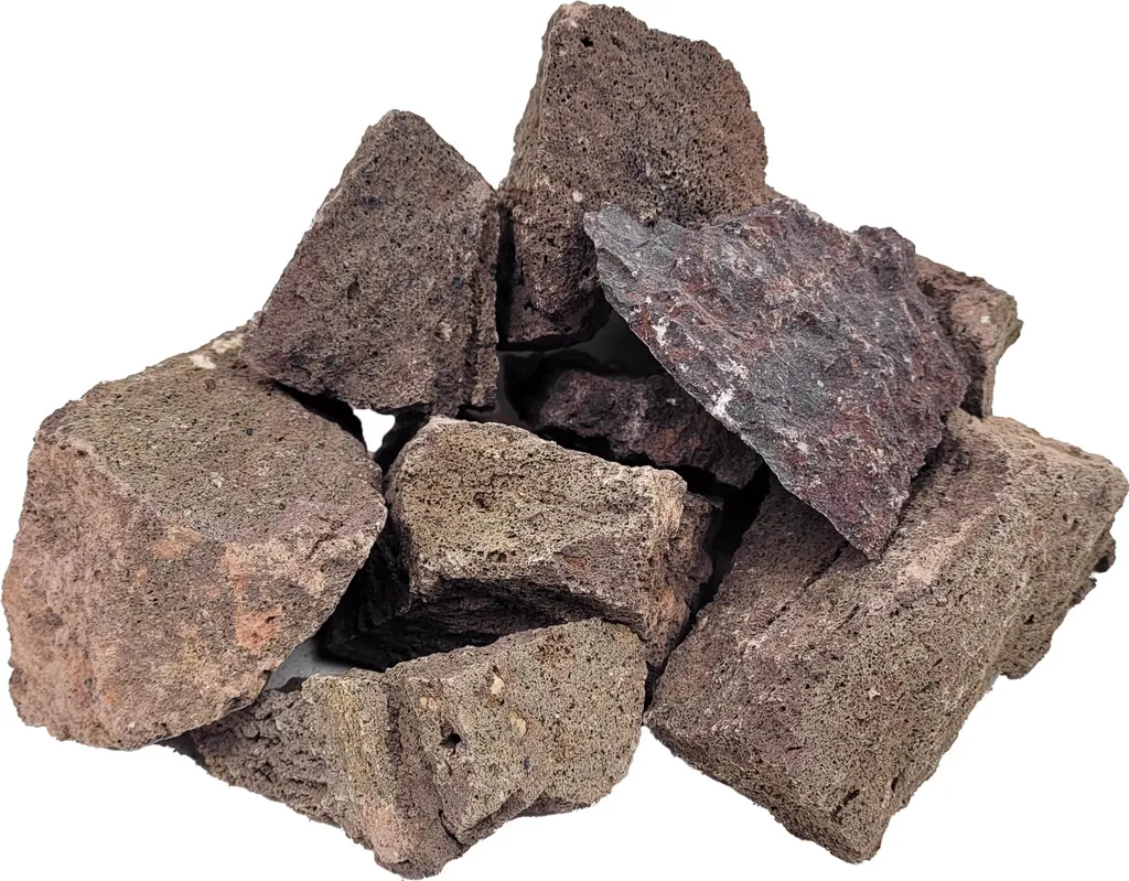 Hardscape stable et naturel avec Wio Etna Lava Nano Rock Pierres 1,5kg