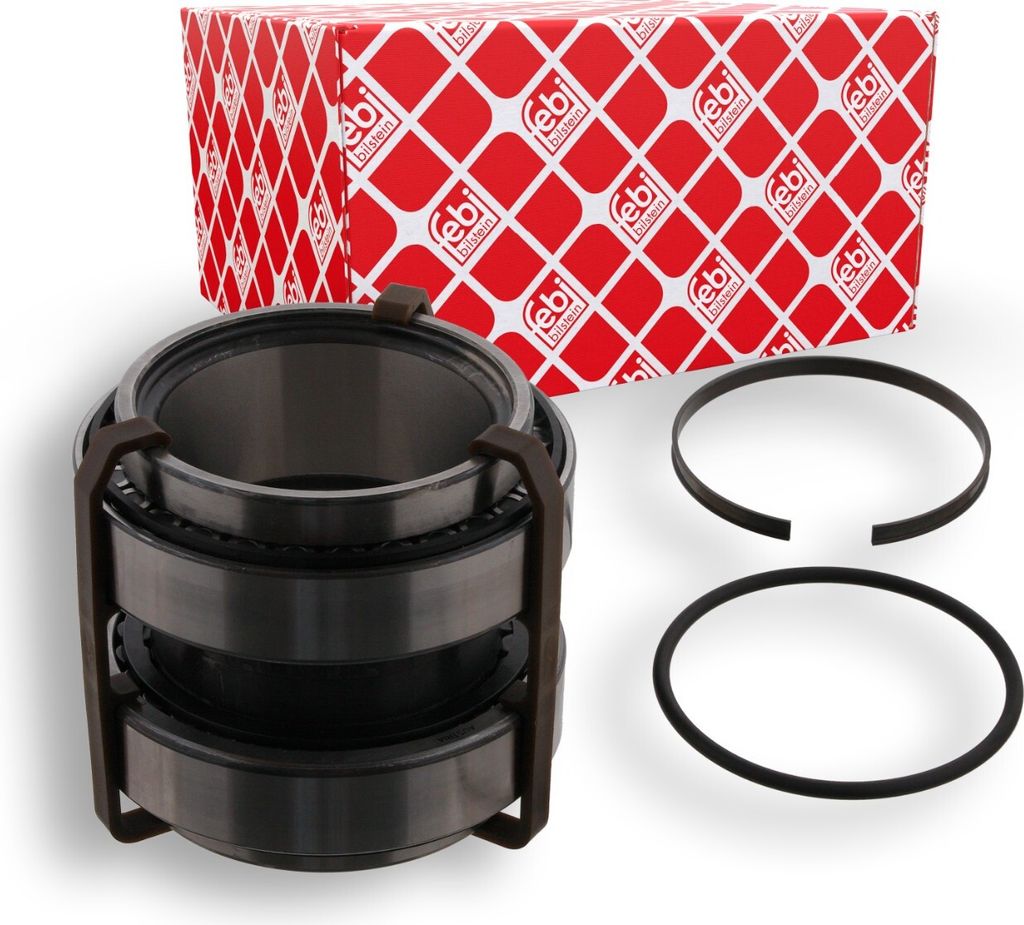 FEBI BILSTEIN Radlagersatz Hinten Links Hinten Rechts passend für MERCEDES-BENZ Citaro (O 530) Kegelrollenlager 160mm 32711