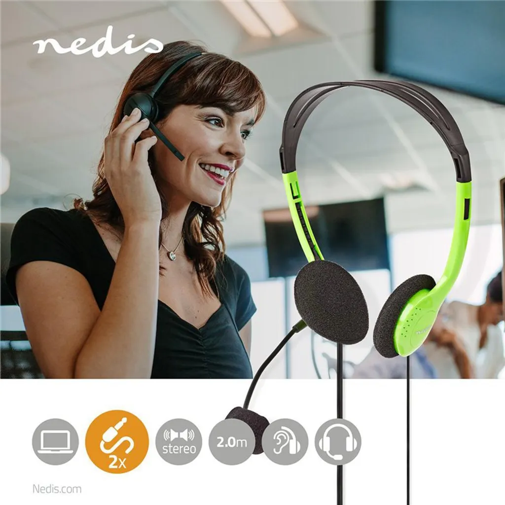 Casque Audio pour Étudiant et Télétravail Basicxl BXL-HEADSET1 Stéréo - 5