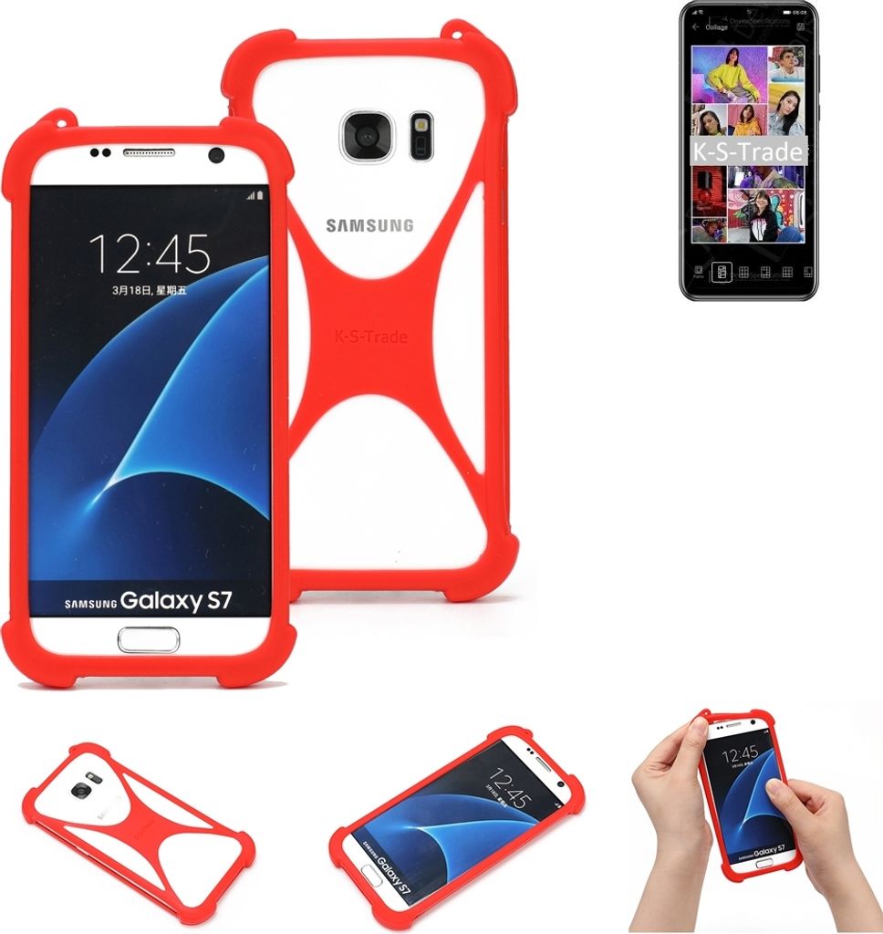 K-S-Trade Handy-Hülle kompatibel mit Huawei Y8p Schutz-Hülle Bumper Silikon Schutz Hülle Cover Case Silikoncase Silikonbumper TPU Softcase