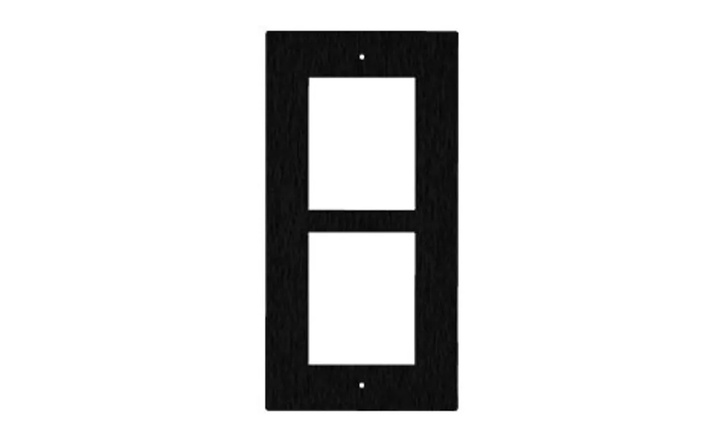 Cadre de fixation 2N pour encastrer deux modules d'interphone IP - 2