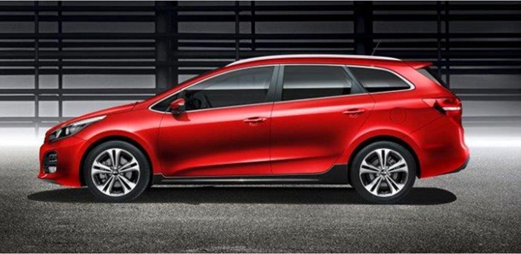 Gonne laterali Gonne laterali per Kia Cee'd 2015-2018 nero Immagine del prodotto 