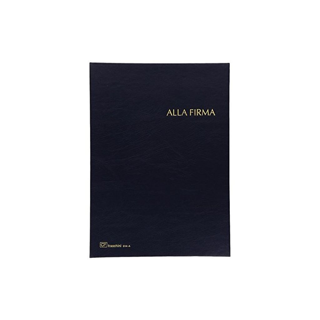 Fraschini Signature Book Verwaltungsbuch Blau
